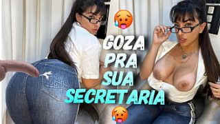 Roleplay You Are The Boss And Will Fuck Your Sexy Latina Secretary Pov Sex Blowjob Cum On Her Big Butt In Jeans Pants